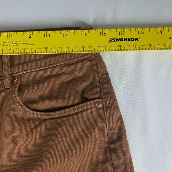 LOFT Women's High Rise Jeans in Brown - Picture 11 of 16